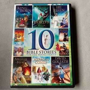 3 for $15 ~ 10 Bible Stories for the Whole Family ~ DVD ~ 3 for $15
